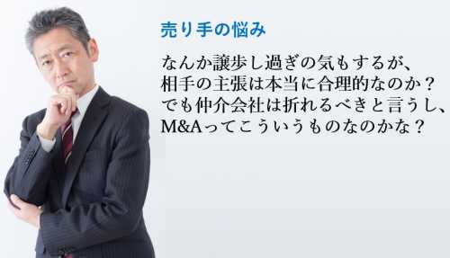 売り手の悩み