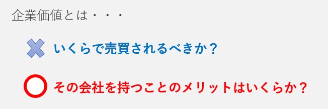 企業価値評価とは何か?